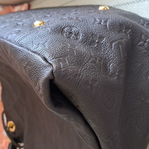Louis Vuitton Artsy MM chocolate brown empreinte - Picture 15 of 16
